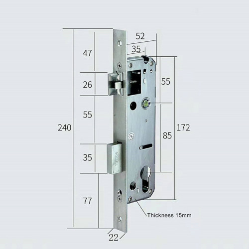 Factory Price Smart Magnetic Card Hotel Door Lock System