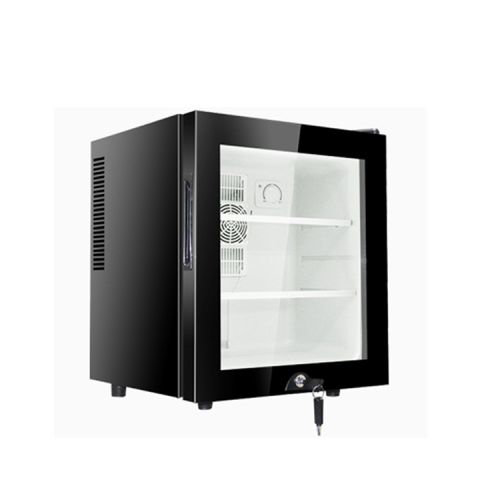 Glass Door Smart 30L Mini Bar Fridg For Hotel Room