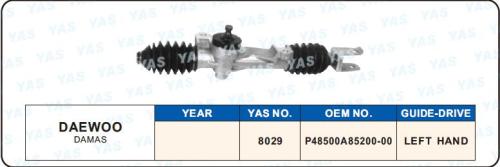 8029 Manual Steering Gear for DAEWOO DAMAS P48500A85200-00