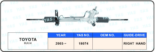 18074 Hydraulic Steering Gear  for TOYOTA RAV 4