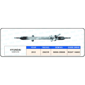 28021R EPS Steering Gear / Steering Rack for HYUNDAI SANTAFE 2012- year   56500-2W900 RIGHT HAND