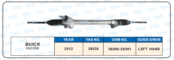 28038 Hydraulic Steering Gear/ steering rack for  ENCORE  56500-2S001