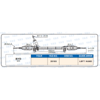 28168 Hydraulic Steering Rack /Steering Gear BYD  QIN