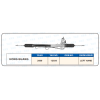 12038 Hydraulic Steering Rack /Steering Gear WULING