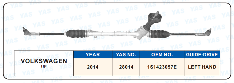 28014 Hydraulic Steering Rack /Steering Gear VOLKSWAGEN UP
