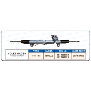 18110AQ Hydraulic Steering Rack /Steering Gear VOLKSWAGEN Transporter IV (T4)