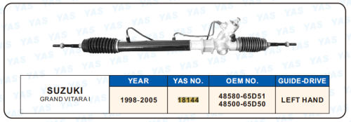 18144 Hydraulic Steering Rack /Steering Gear SUZUKI GRAND VITARAI