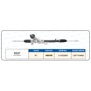 18013K Hydraulic Steering Rack /Steering Gear SEAT OCTAVIA
