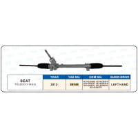 28145 Hydraulic Steering Rack /Steering Gear SEAT TOLEDO IV (KG3)