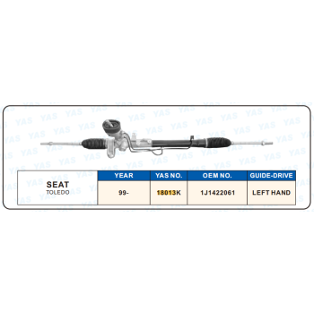 18013K Hydraulic Steering Rack /Steering Gear SEAT TOLEDO
