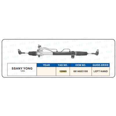 12065 Hydraulic Steering Rack /Steering Gear SSANY YONG VAN