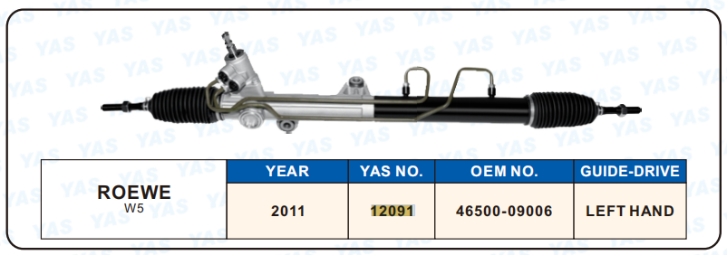 12091 Hydraulic Steering Rack /Steering Gear ROEVE W5