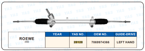 28128 Hydraulic Steering Rack /Steering Gear ROEVE 360