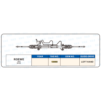 12088 Hydraulic Steering Rack /Steering Gear ROEVE 350