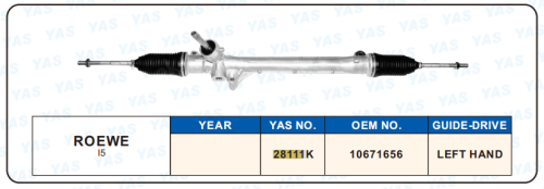 28111K Hydraulic Steering Rack /Steering Gear ROEVE I5