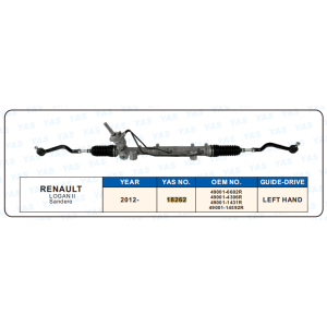 18262 Hydraulic Steering Rack /Steering Gear RENAULT LOGAN II