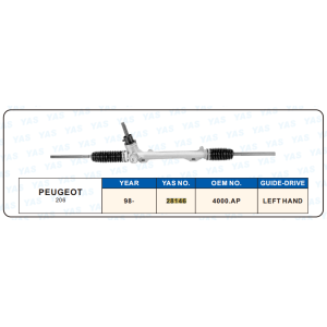 28146 Hydraulic Steering Rack /Steering Gear PEUGEOT 206
