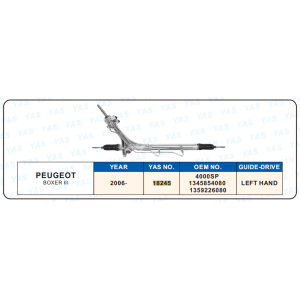 18245 Hydraulic Steering Rack /Steering Gear PEUGEOT BOXER III