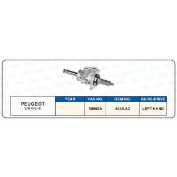 18001A Hydraulic Steering Rack /Steering Gear PEUGEOT 206 VALVE