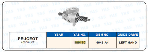 18019C Hydraulic Steering Rack /Steering Gear PEUGEOT 405 VALVE