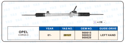 28127 Hydraulic Steering Rack /Steering Gear OPEL CORSA C