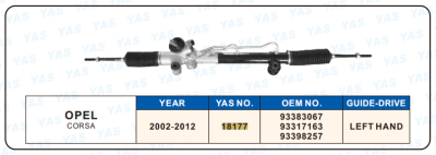 18177 Hydraulic Steering Rack /Steering Gear OPEL CORSA