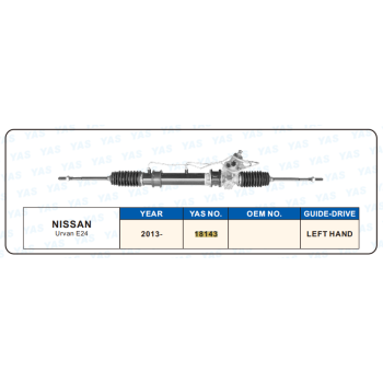 18143 Hydraulic Steering Rack /Steering Gear NISSAN Urvan E24