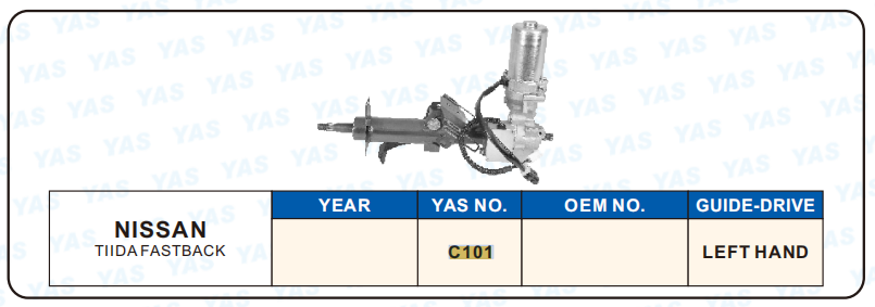 C101 Hydraulic Steering Rack /Steering Gear NISSAN TIIDA FASTBACK