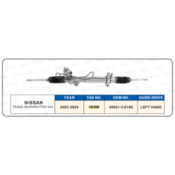 18100 Hydraulic Steering Rack /Steering Gear NISSAN TEANA MURANO FWD 4X4