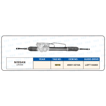 18118 Hydraulic Steering Rack /Steering Gear NISSAN URVAN