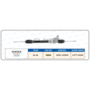 18026 Hydraulic Steering Rack /Steering Gear NISSAN B13,B14 TSURU