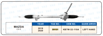 28121 Hydraulic Steering Rack /Steering Gear MAZDA ATENZA CX-5