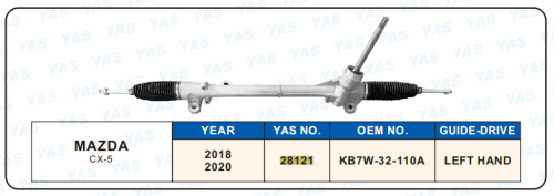 28121 Hydraulic Steering Rack /Steering Gear MAZDA ATENZA CX-5
