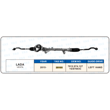 28105 Hydraulic Steering Rack /Steering Gear LADA VESTA