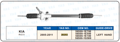 28202 Hydraulic Steering Rack /Steering Gear KIA RIO II