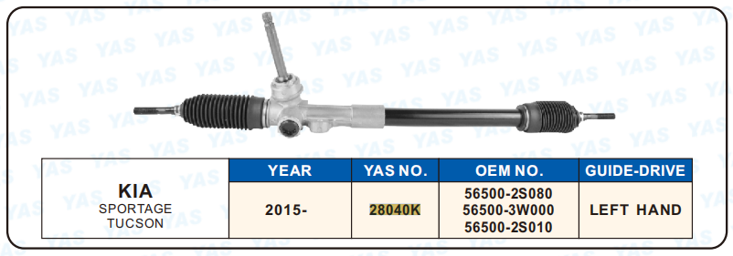 28040K Hydraulic Steering Rack /Steering Gear KIA SPORTAGE