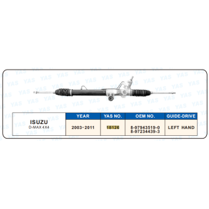 18126 Hydraulic Steering Rack /Steering Gear  ISUZU D-MAX 4X4