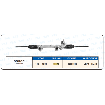 18175 Hydraulic Steering Rack /Steering Gear DODGE DAKOTA