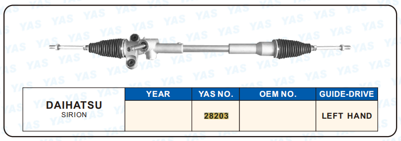 28203 Hydraulic Steering Rack /Steering Gear DAIHATSU SIRION