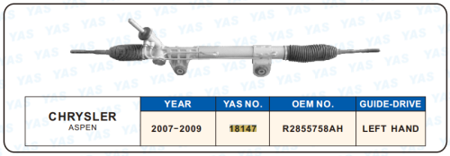 18147 Hydraulic Steering Rack /Steering Gear CHRYSLER ASPEN