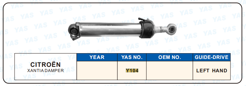 Y104 Hydraulic Steering Rack /Steering Gear CITROEN XANTIA DAMPER