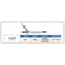 18245 Hydraulic Steering Rack /Steering Gear CITROEN JUMPER  III