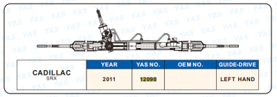 12090 Hydraulic Steering Rack /Steering Gear CADILLAC SRX