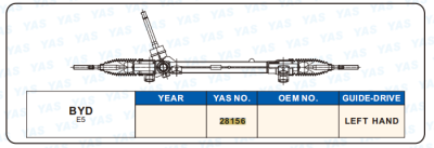 28156 Hydraulic Steering Rack /Steering Gear BYD  E5