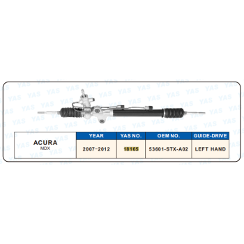 18165 Hydraulic Steering Rack /Steering Gear ACURA MDX