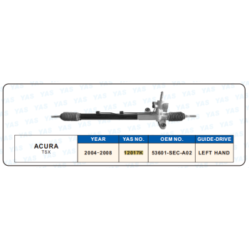 12017K Hydraulic Steering Rack /Steering Gear ACURA TSX
