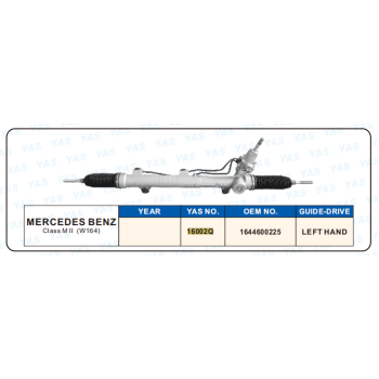 16002Q Hydraulic Steering Rack /Steering Gear MERCEDES-BENZ CLASS M II (W 164)