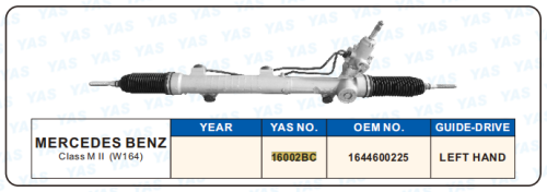 16002BC Hydraulic Steering Rack /Steering Gear MERCEDES-BENZ CLASS M II (W 164)