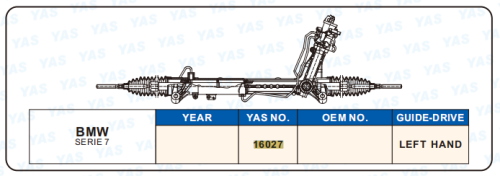 16027 Hydraulic Steering Rack /Steering Gear BMW SERIE 7