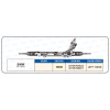 16022 Hydraulic Steering Rack /Steering Gear BMW X5 (E53)